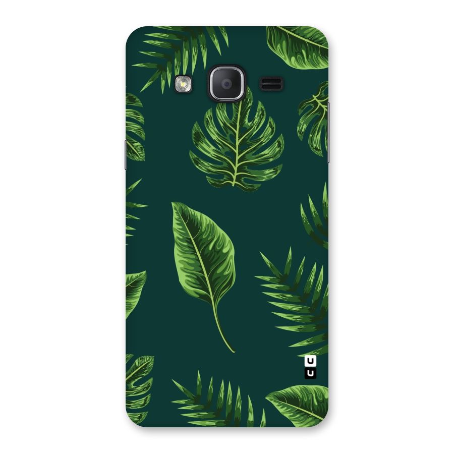 Green Leafs Back Case for Galaxy On7 2015