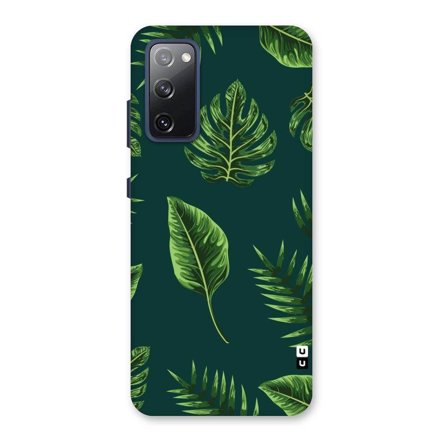 Green Leafs Back Case for Galaxy S20 FE
