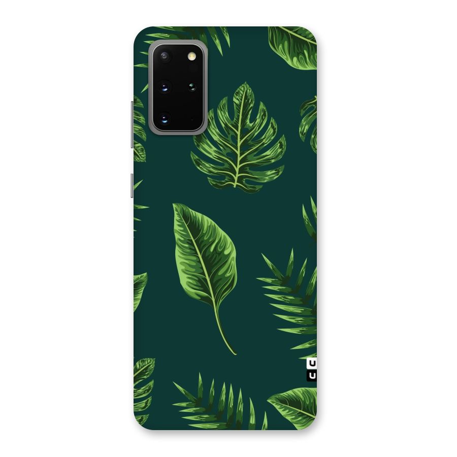Green Leafs Back Case for Galaxy S20 Plus