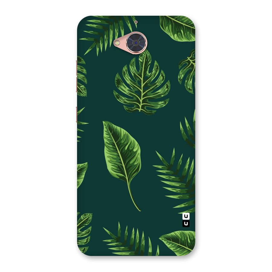 Green Leafs Back Case for Gionee S6 Pro