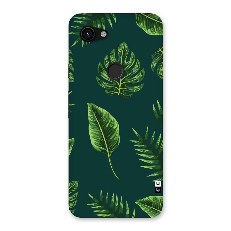 Green Leafs Back Case for Google Pixel 3a