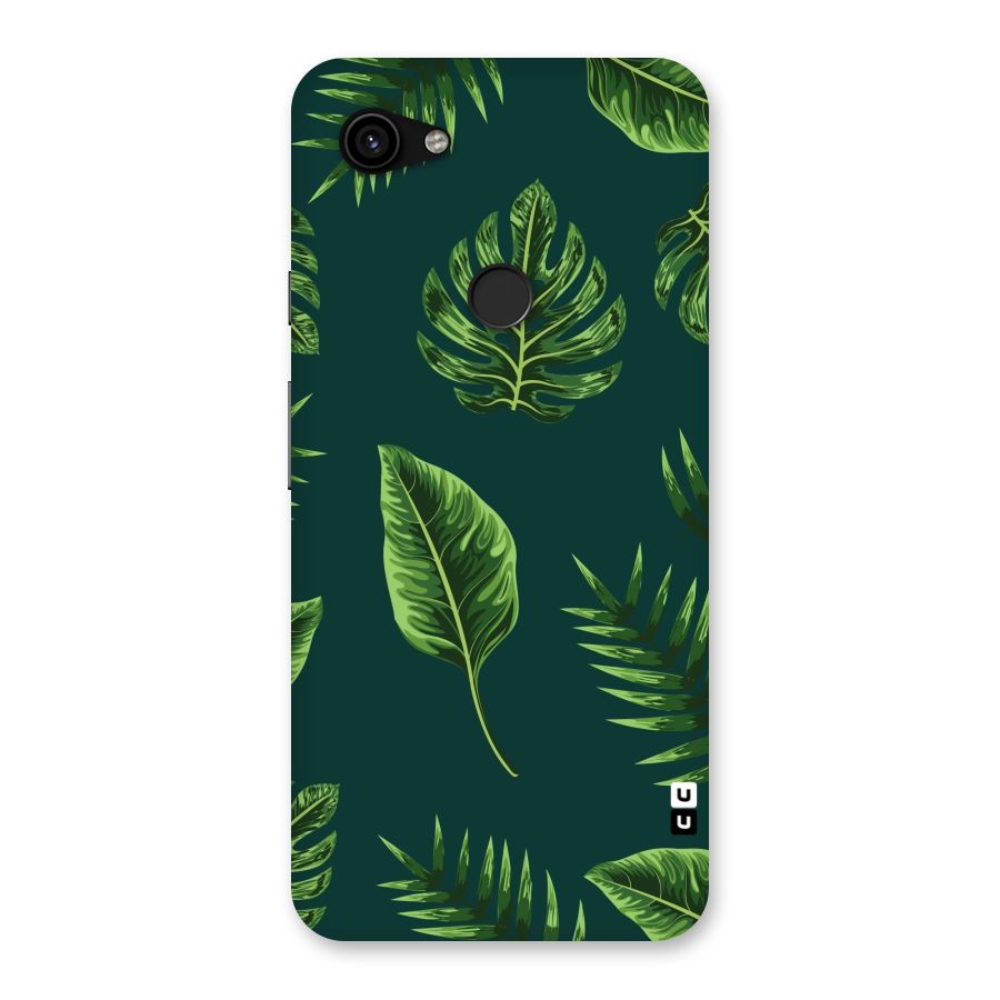 Green Leafs Back Case for Google Pixel 3a XL