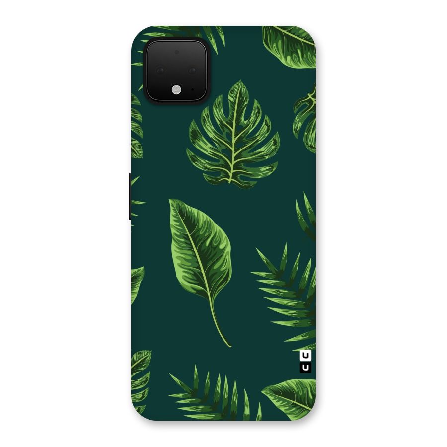 Green Leafs Back Case for Google Pixel 4 XL