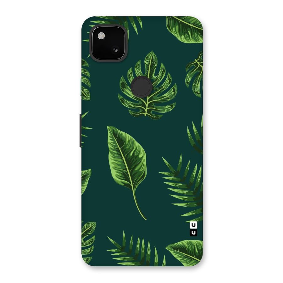 Green Leafs Back Case for Google Pixel 4a