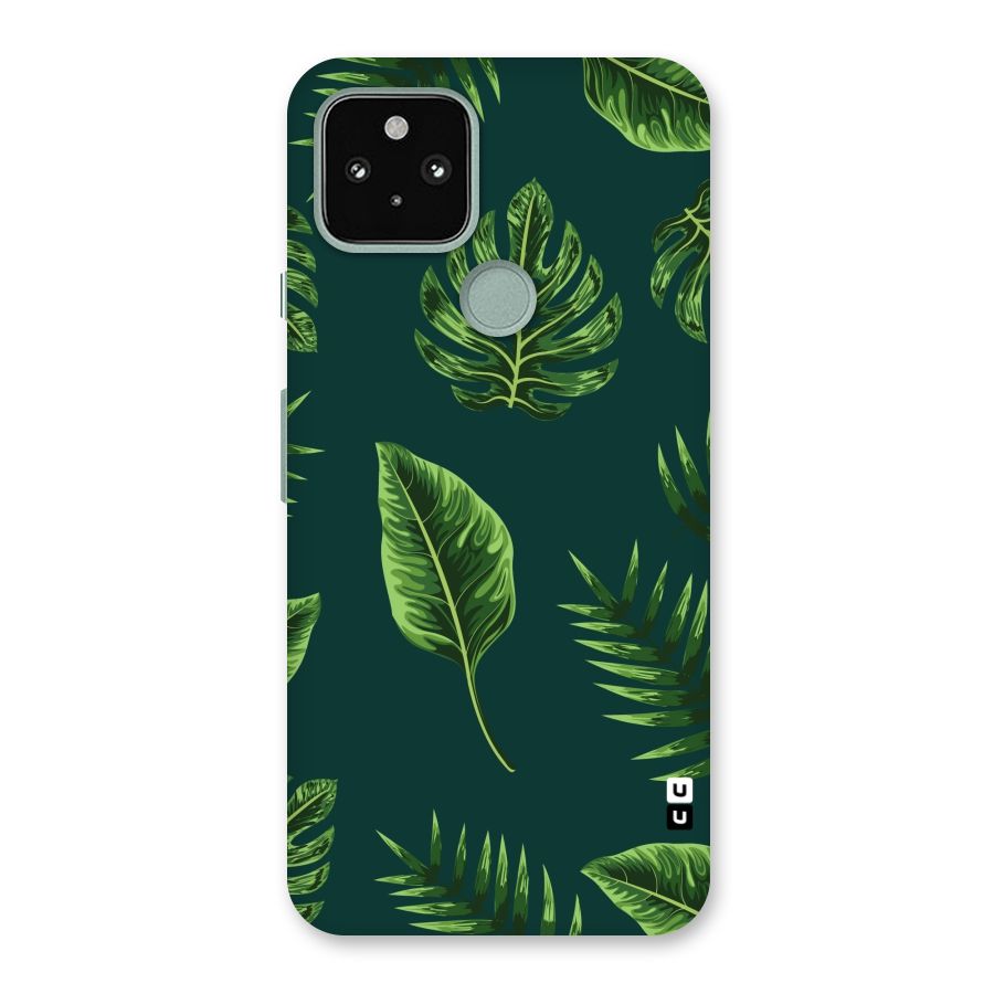 Green Leafs Back Case for Google Pixel 5