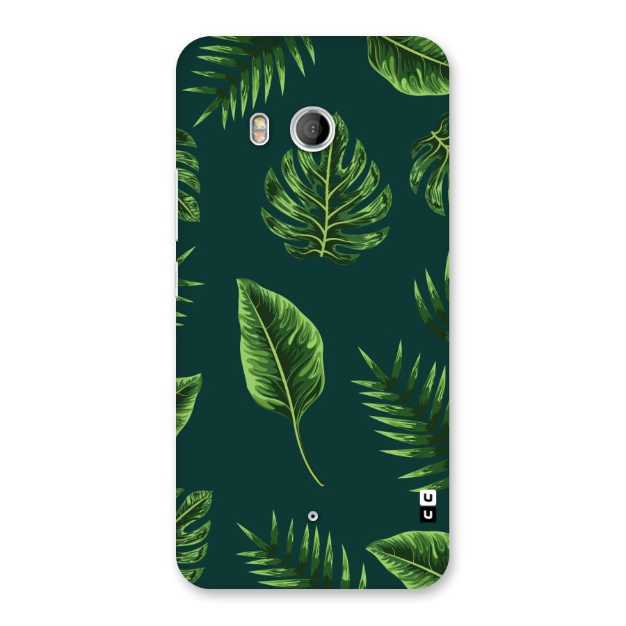 Green Leafs Back Case for HTC U11