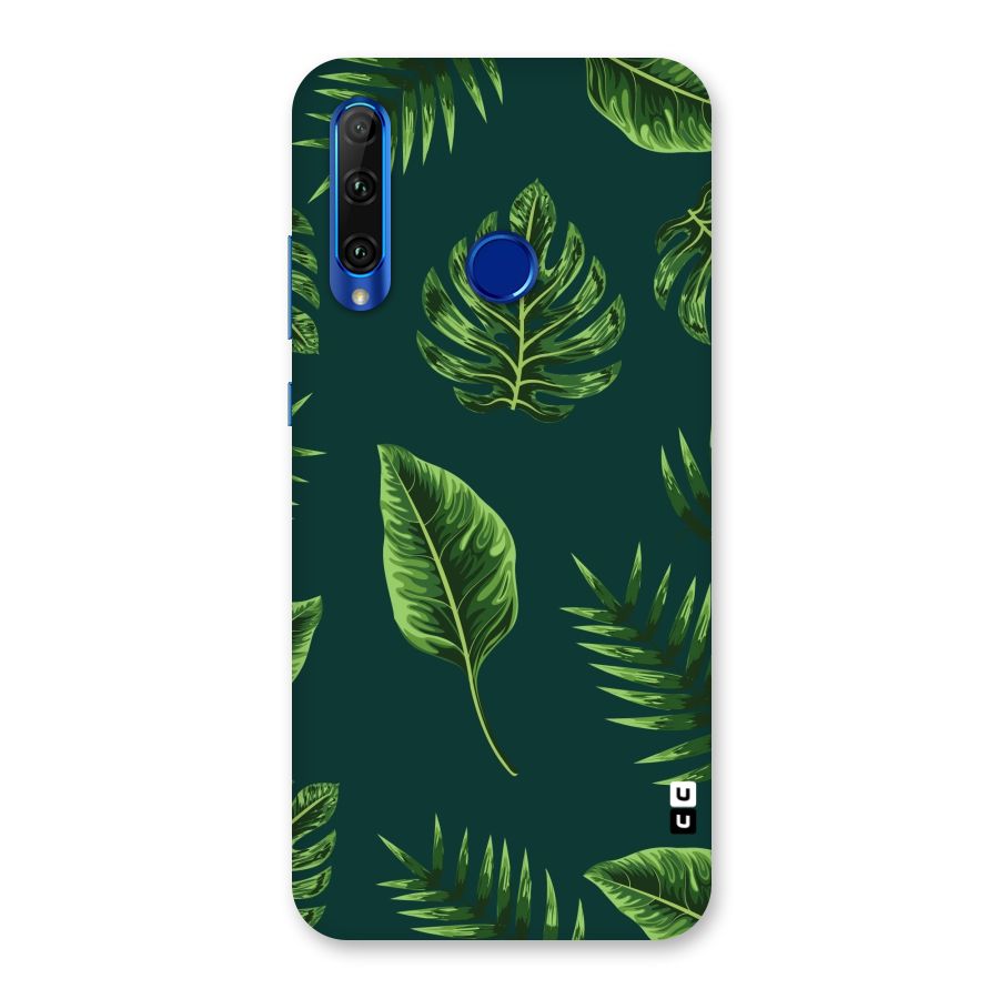 Green Leafs Back Case for Honor 20i