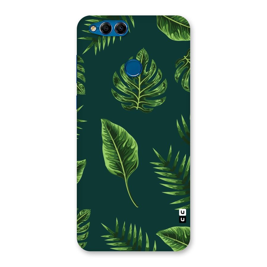 Green Leafs Back Case for Honor 7X