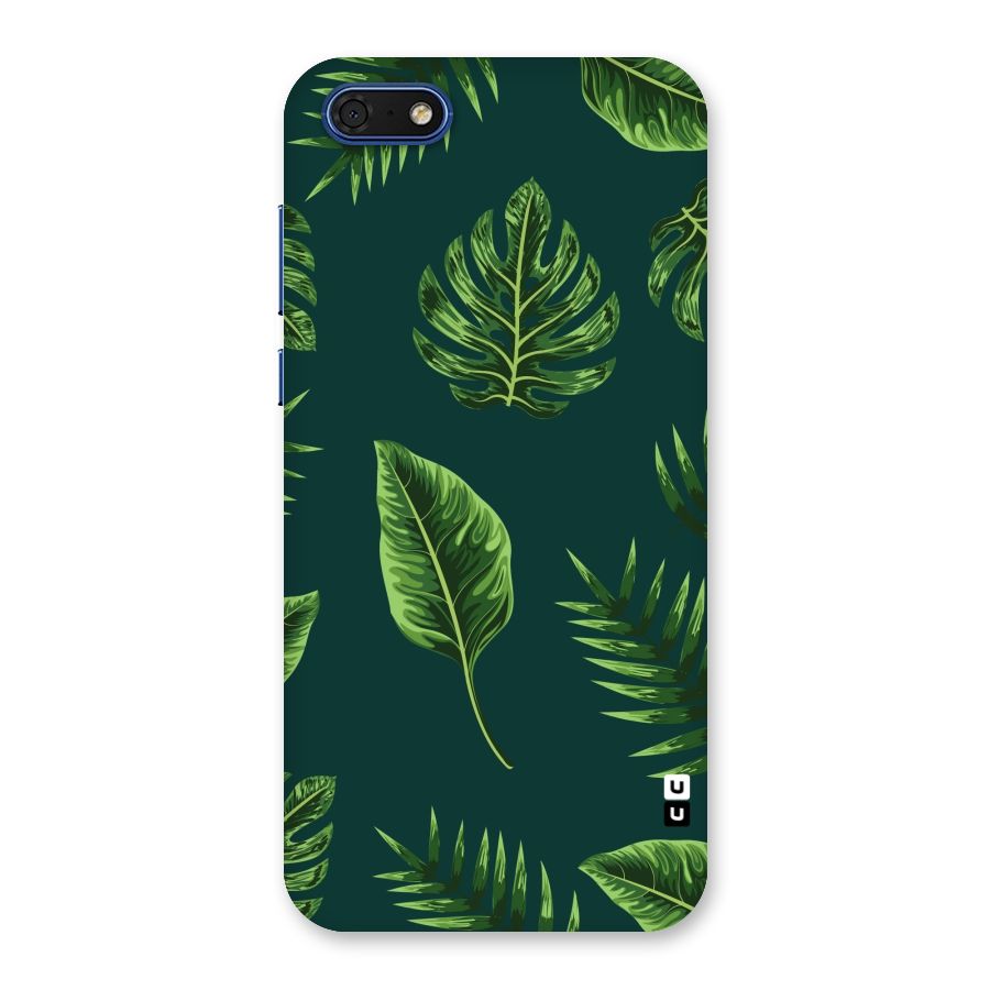 Green Leafs Back Case for Honor 7s