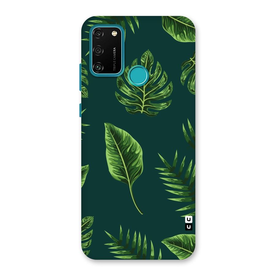 Green Leafs Back Case for Honor 9A