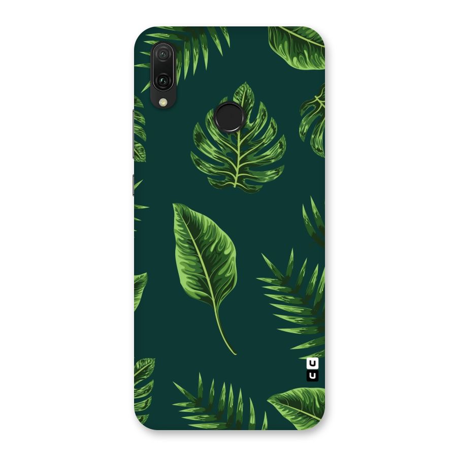 Green Leafs Back Case for Huawei Y9 (2019)