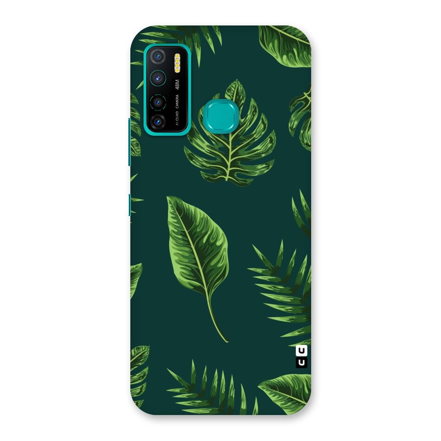Green Leafs Back Case for Infinix Hot 9 Pro