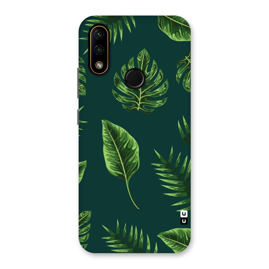 Green Leafs Back Case for Lenovo A6 Note