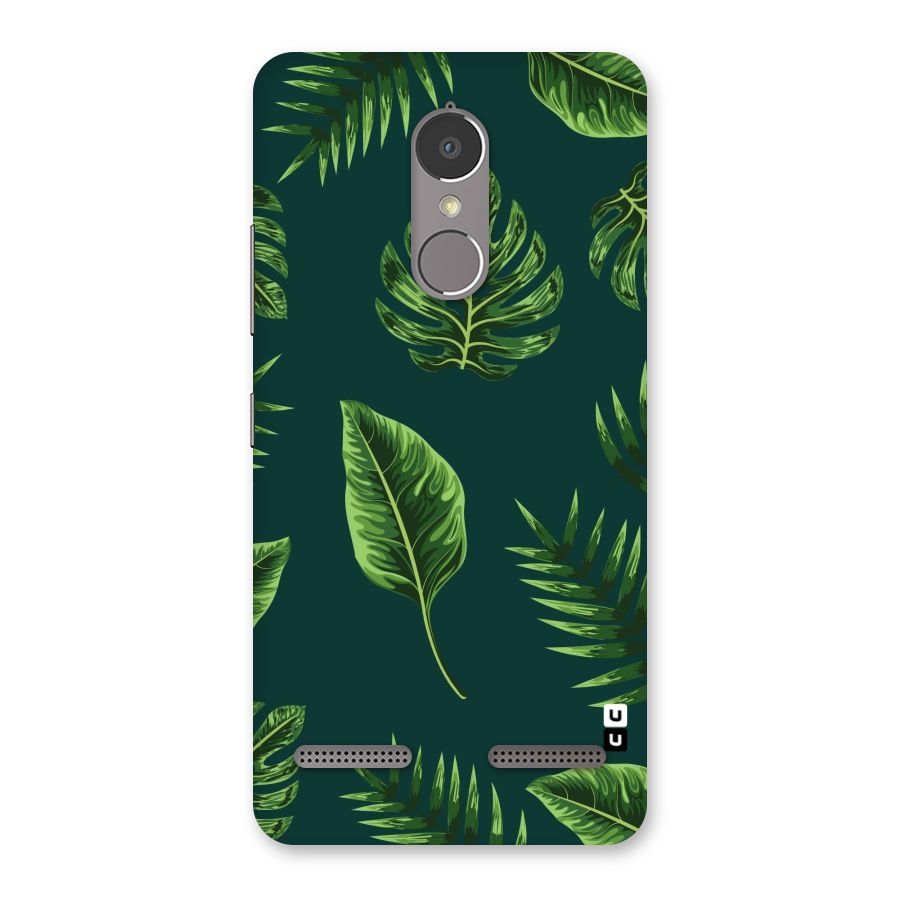 Green Leafs Back Case for Lenovo K6