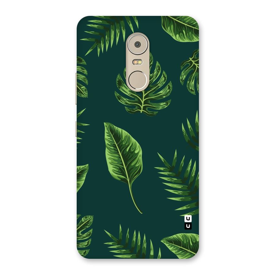 Green Leafs Back Case for Lenovo K6 Note