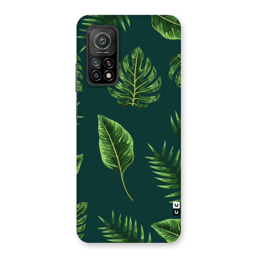 Green Leafs Back Case for Mi 10T 5G