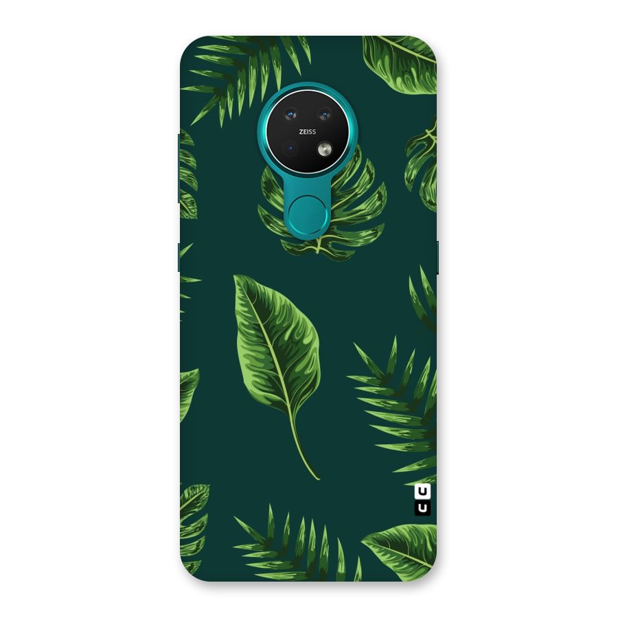 Green Leafs Back Case for Nokia 7.2