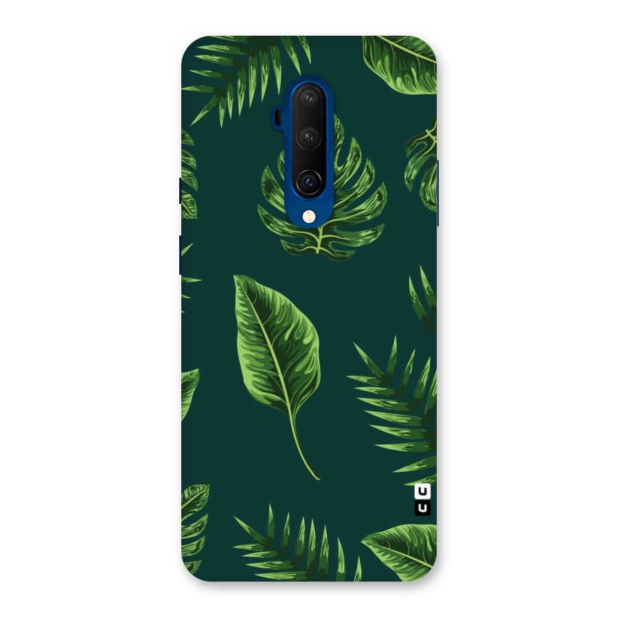 Green Leafs Back Case for OnePlus 7T Pro