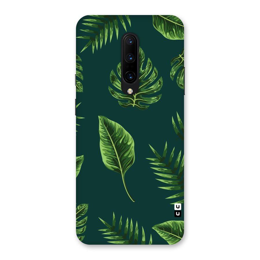 Green Leafs Back Case for OnePlus 7 Pro