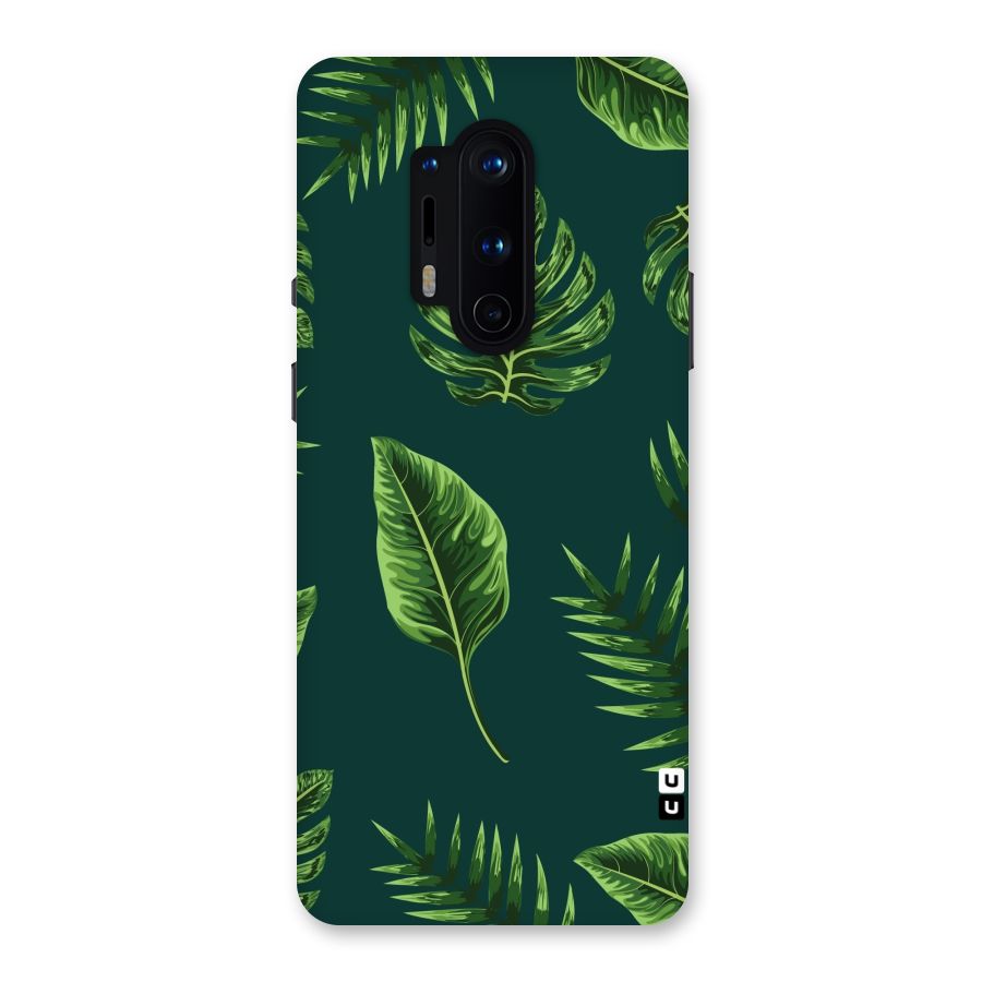 Green Leafs Back Case for OnePlus 8 Pro