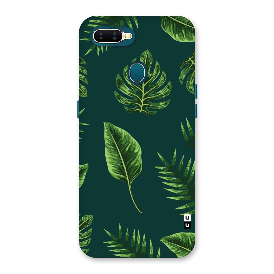 Green Leafs Back Case for Oppo A11k
