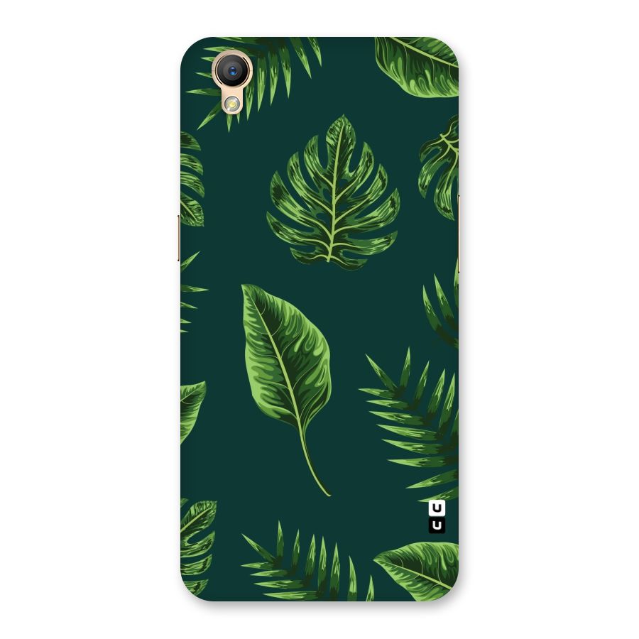 Green Leafs Back Case for Oppo A37