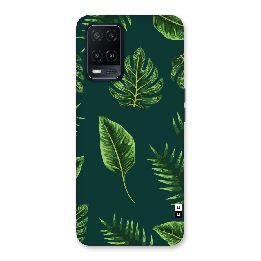 Green Leafs Back Case for Oppo A54