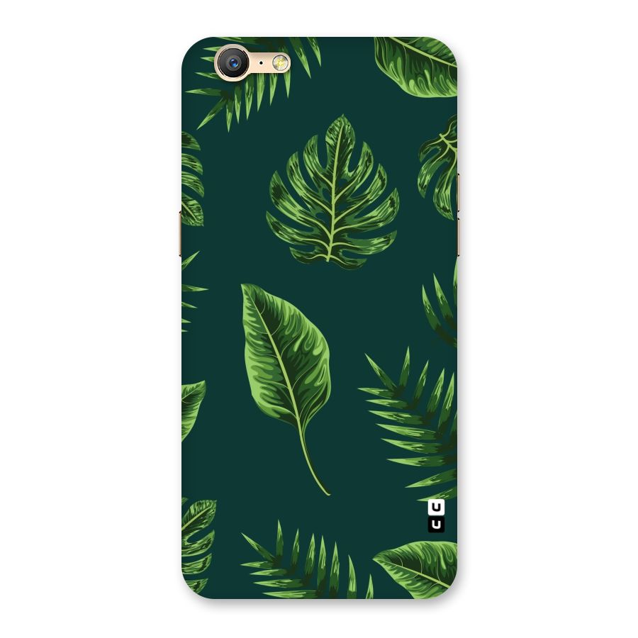 Green Leafs Back Case for Oppo A57