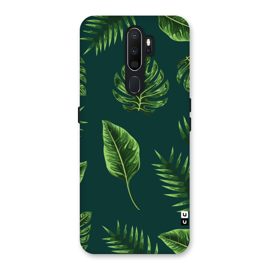 Green Leafs Back Case for Oppo A5 (2020)