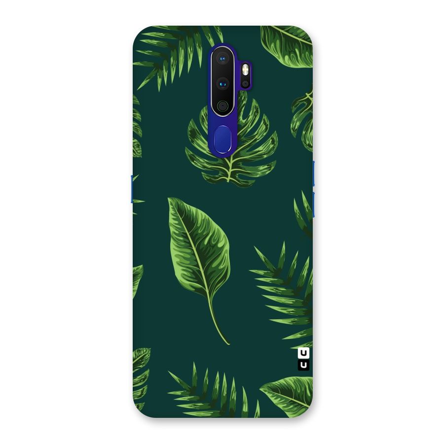 Green Leafs Back Case for Oppo A9 (2020)