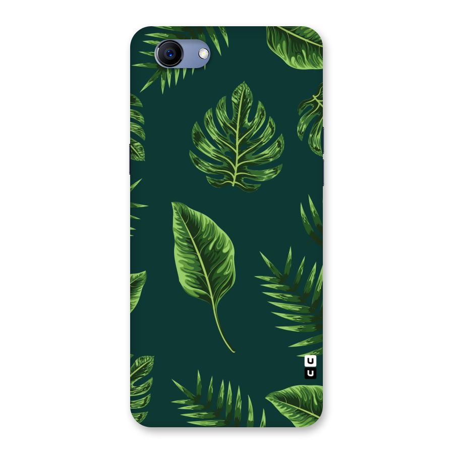Green Leafs Back Case for Oppo Realme 1