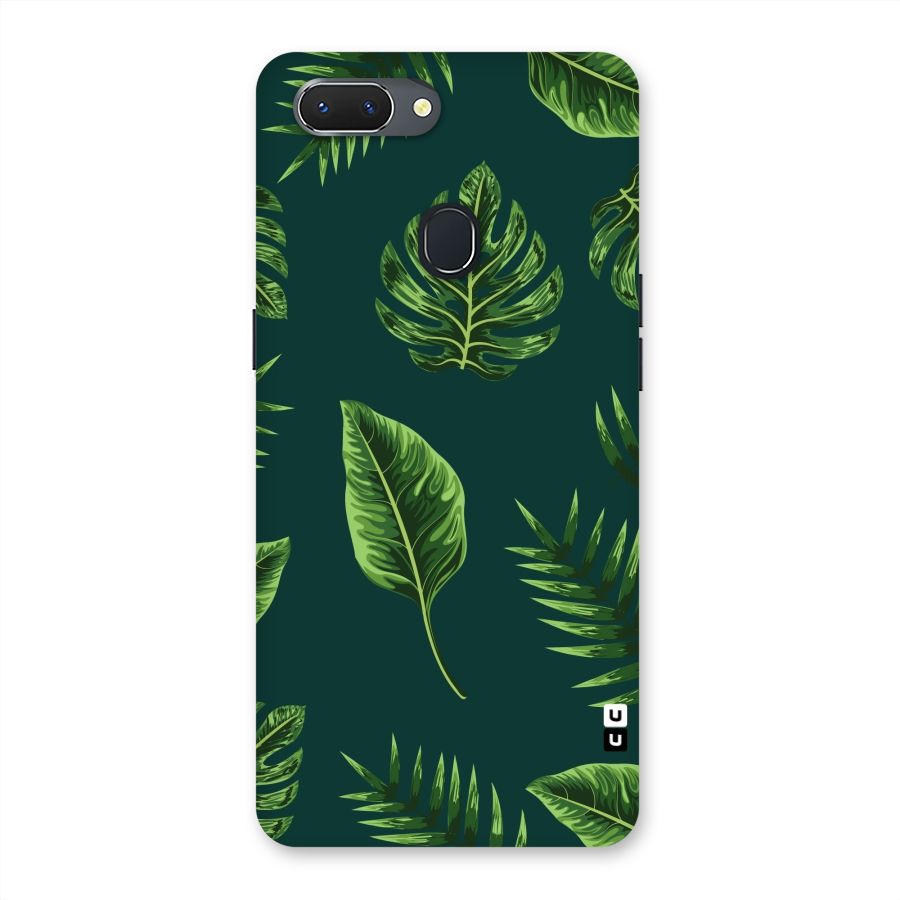 Green Leafs Back Case for Oppo Realme 2