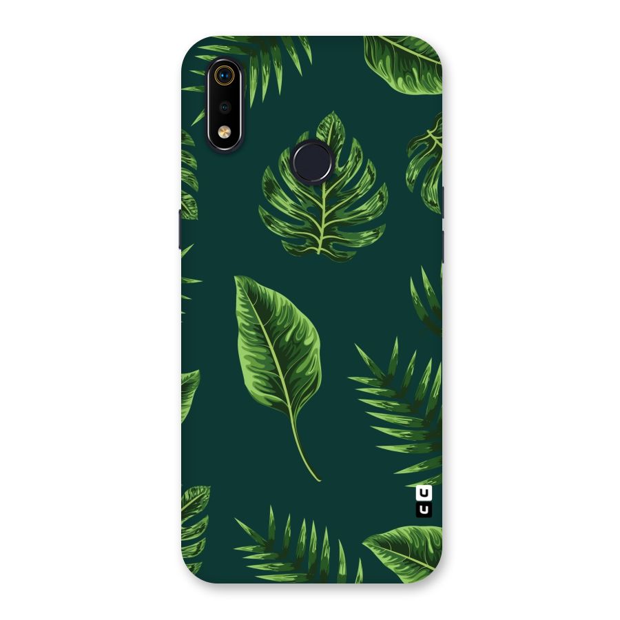 Green Leafs Back Case for Realme 3i