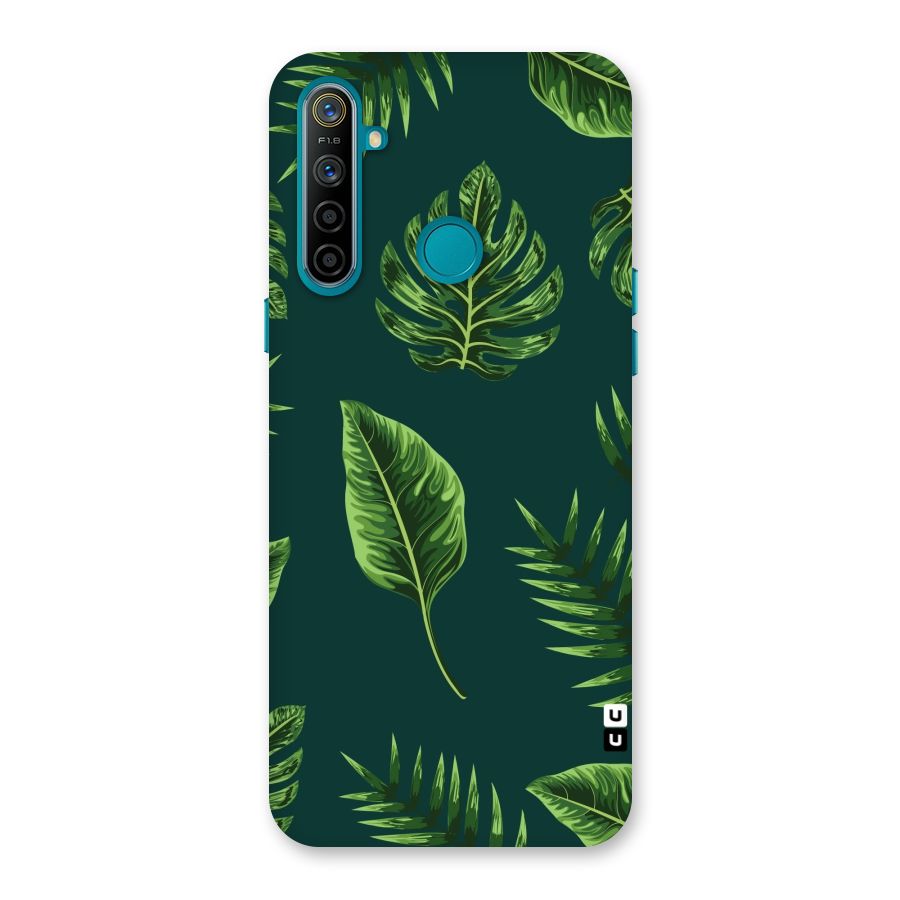 Green Leafs Back Case for Realme 5i