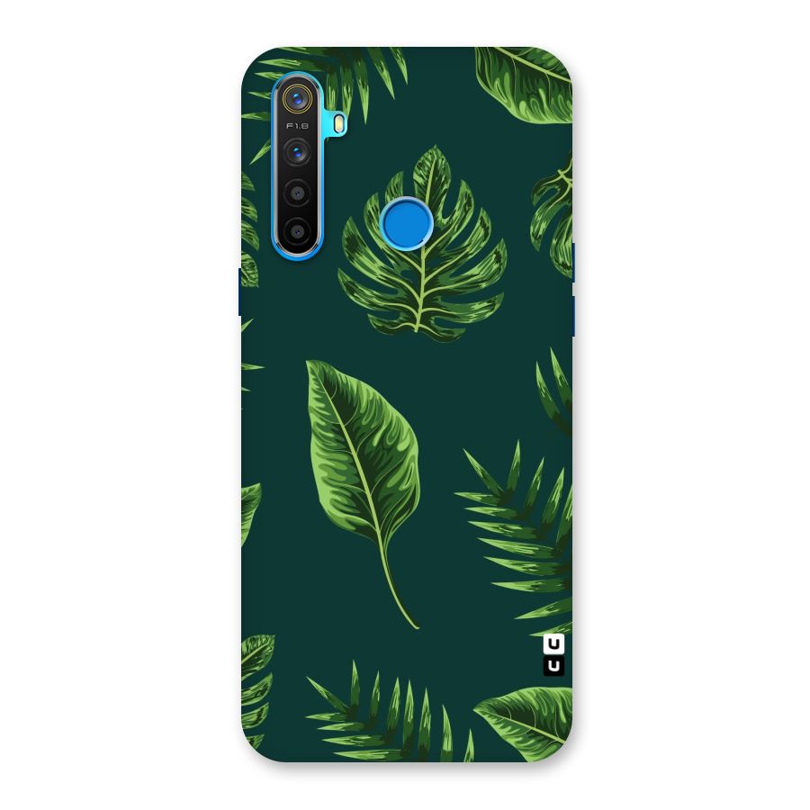 Green Leafs Back Case for Realme 5s