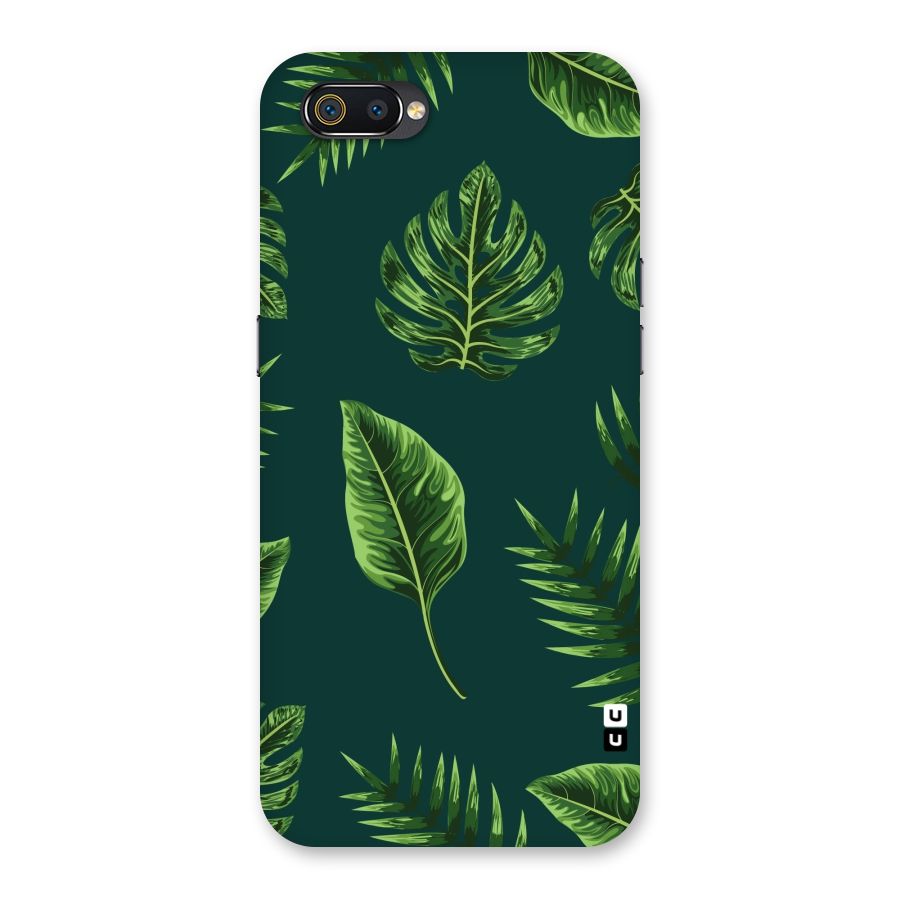 Green Leafs Back Case for Realme C2