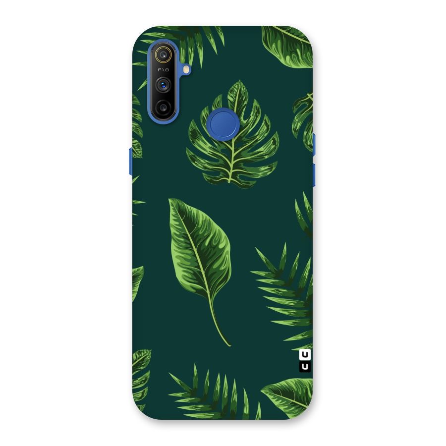 Green Leafs Back Case for Realme Narzo 10A