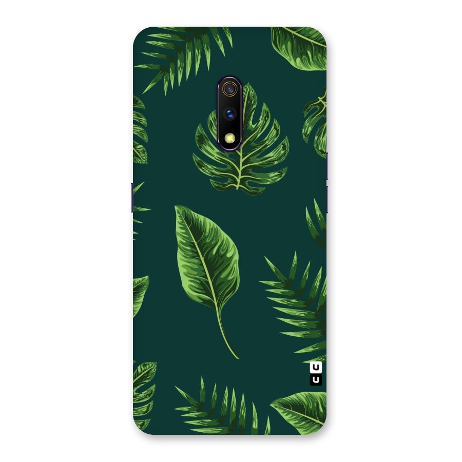 Green Leafs Back Case for Realme X