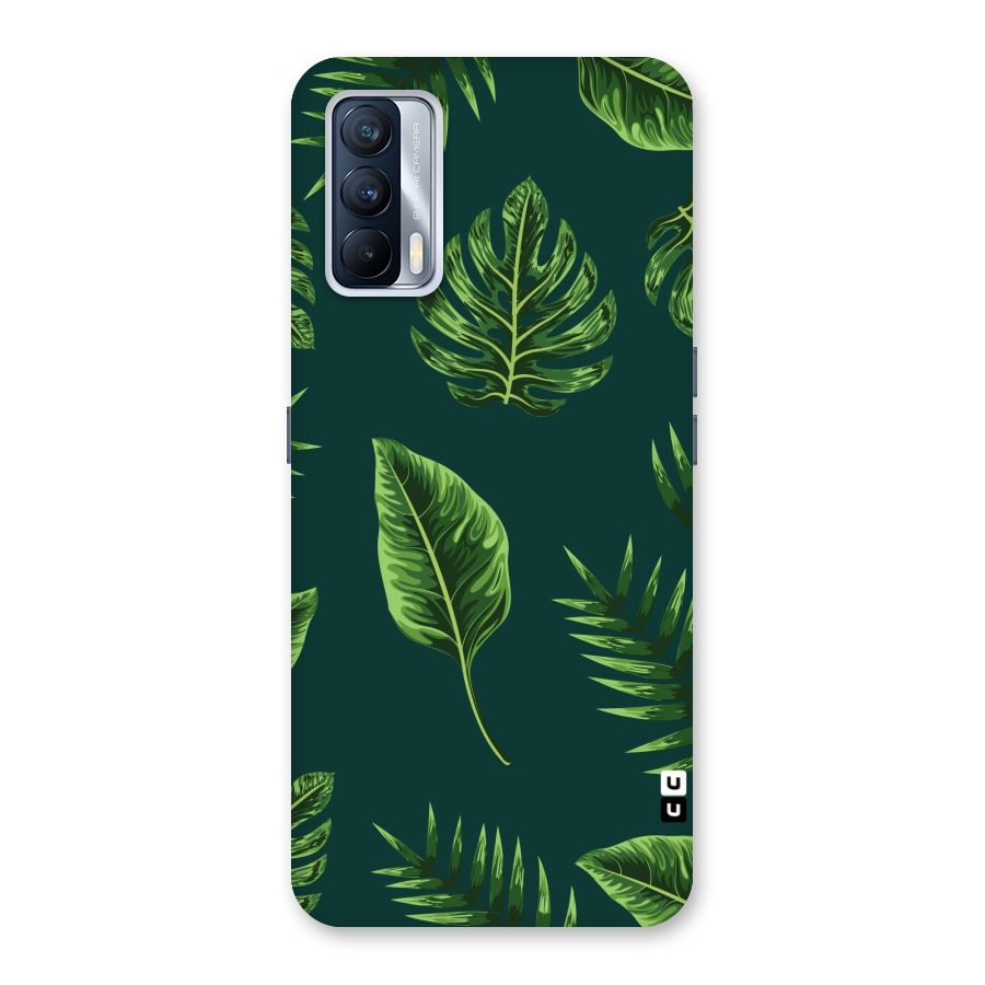 Green Leafs Back Case for Realme X7