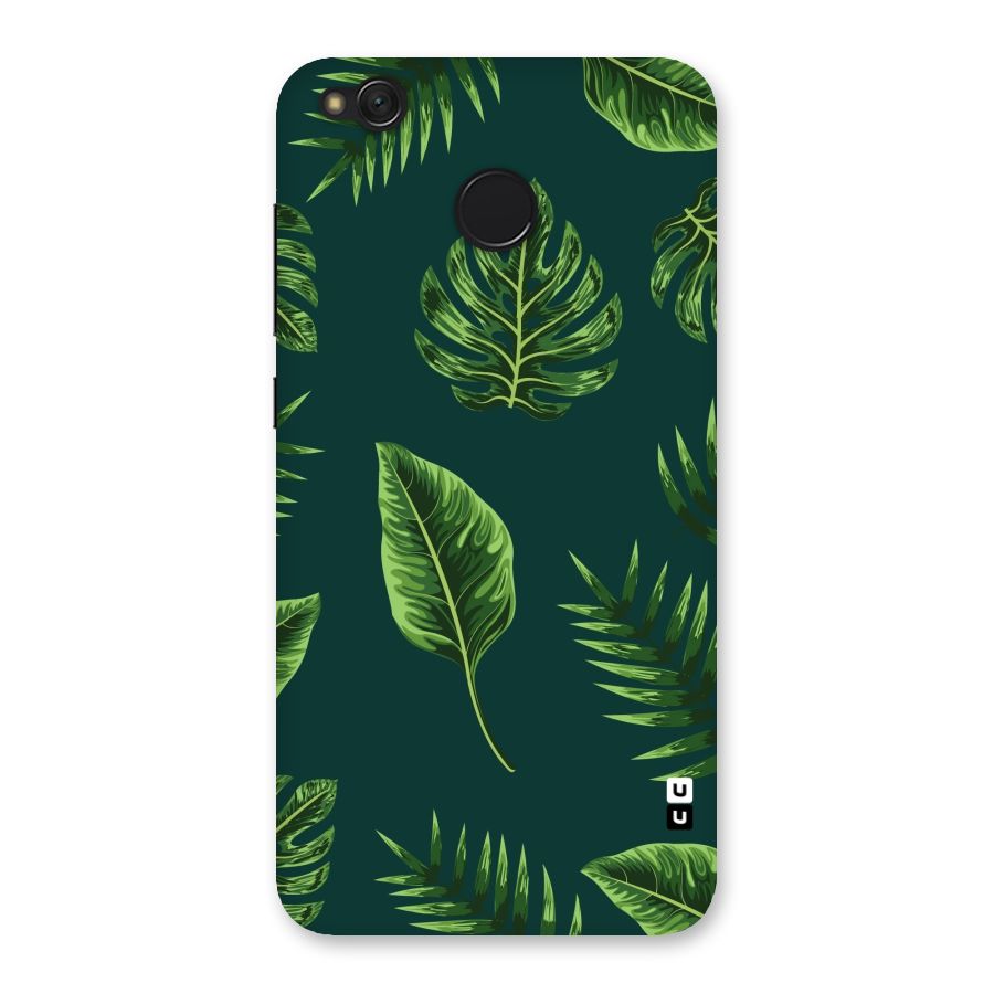 Green Leafs Back Case for Redmi 4