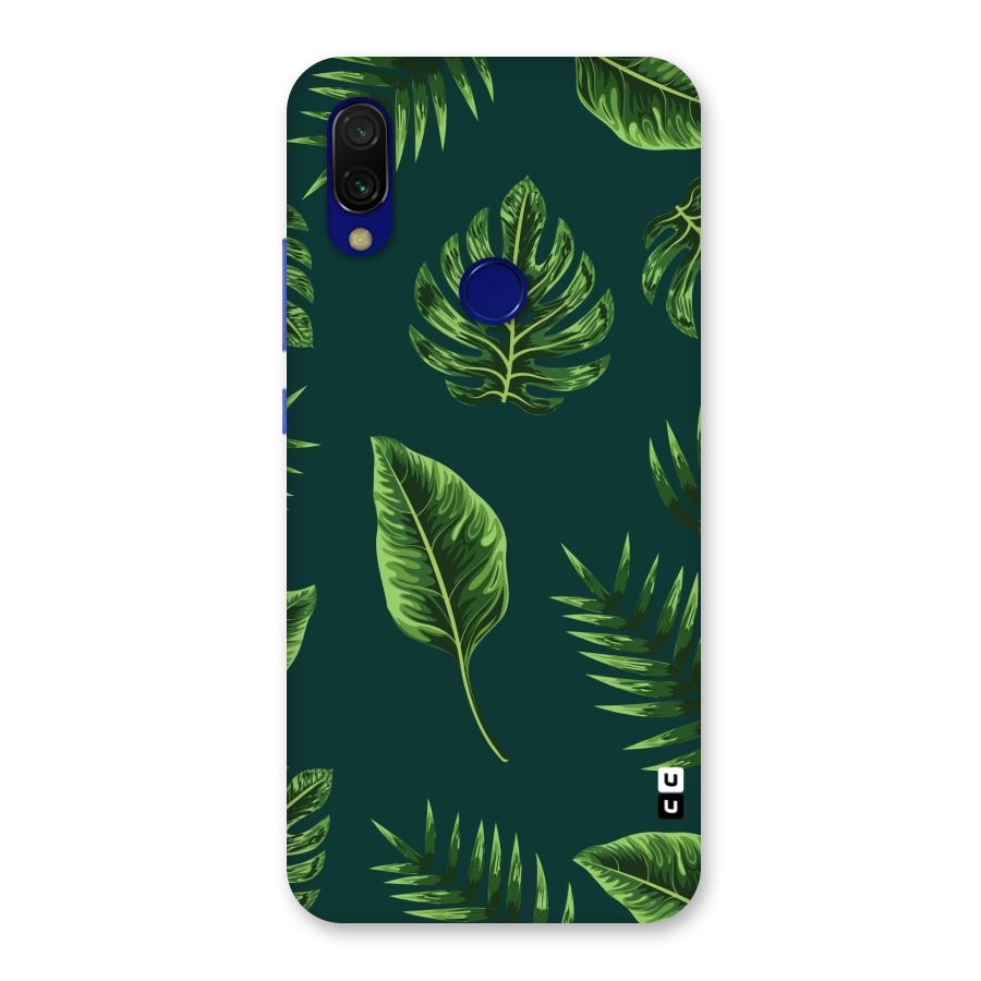 Green Leafs Back Case for Redmi 7