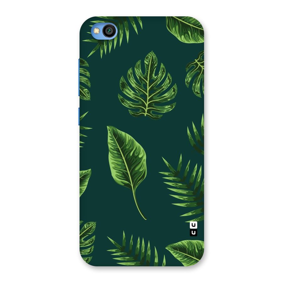 Green Leafs Back Case for Redmi Go