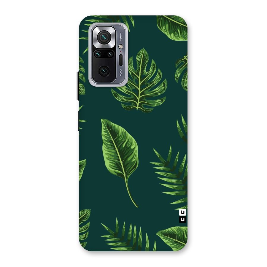 Green Leafs Back Case for Redmi Note 10 Pro Max