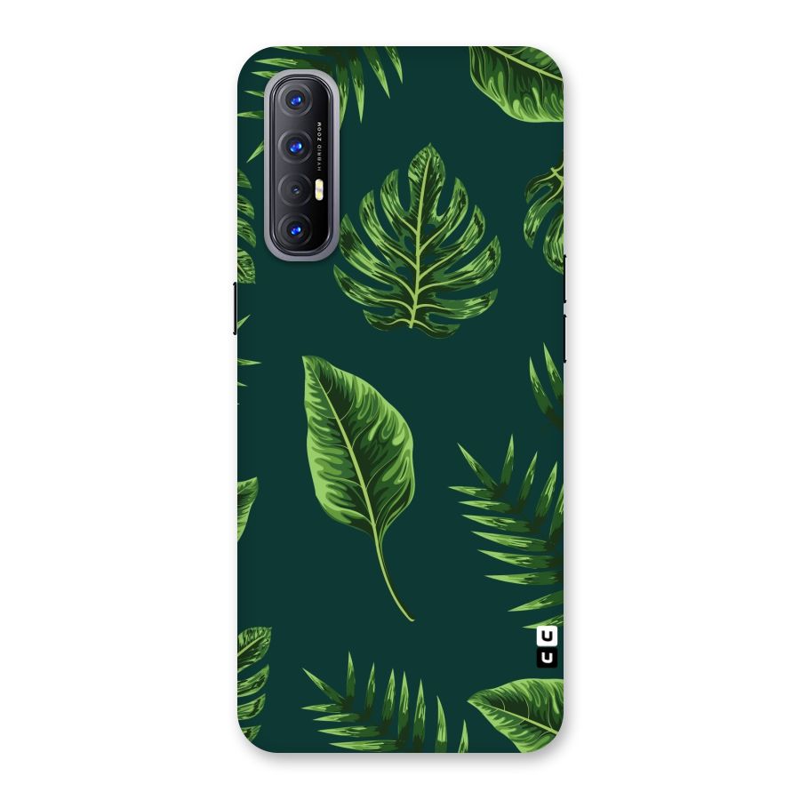 Green Leafs Back Case for Reno3 Pro