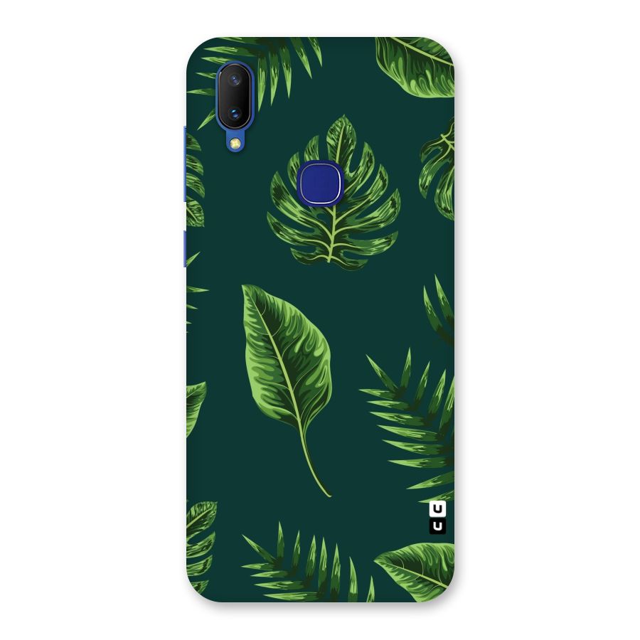 Green Leafs Back Case for Vivo V11