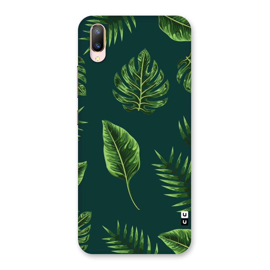Green Leafs Back Case for Vivo V11 Pro