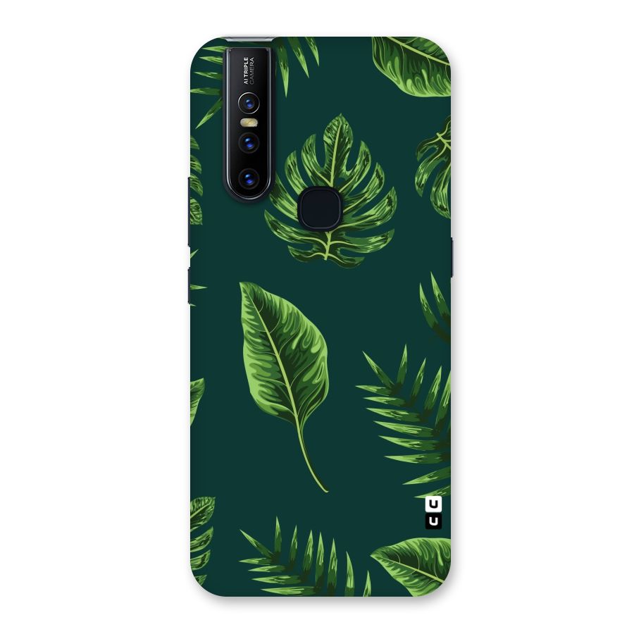 Green Leafs Back Case for Vivo V15