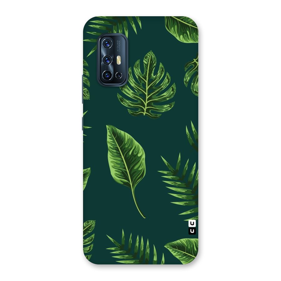Green Leafs Back Case for Vivo V17