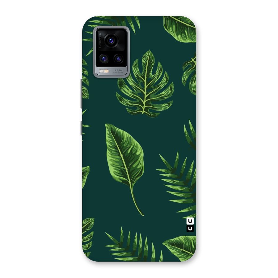 Green Leafs Back Case for Vivo V20