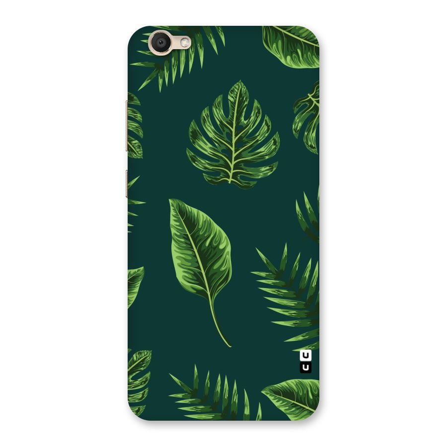 Green Leafs Back Case for Vivo V5